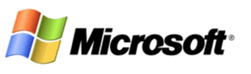 The old Microsoft logo